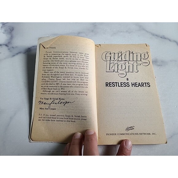 Guiding Light Restless Hearts Paperback - Picture 3 of 10